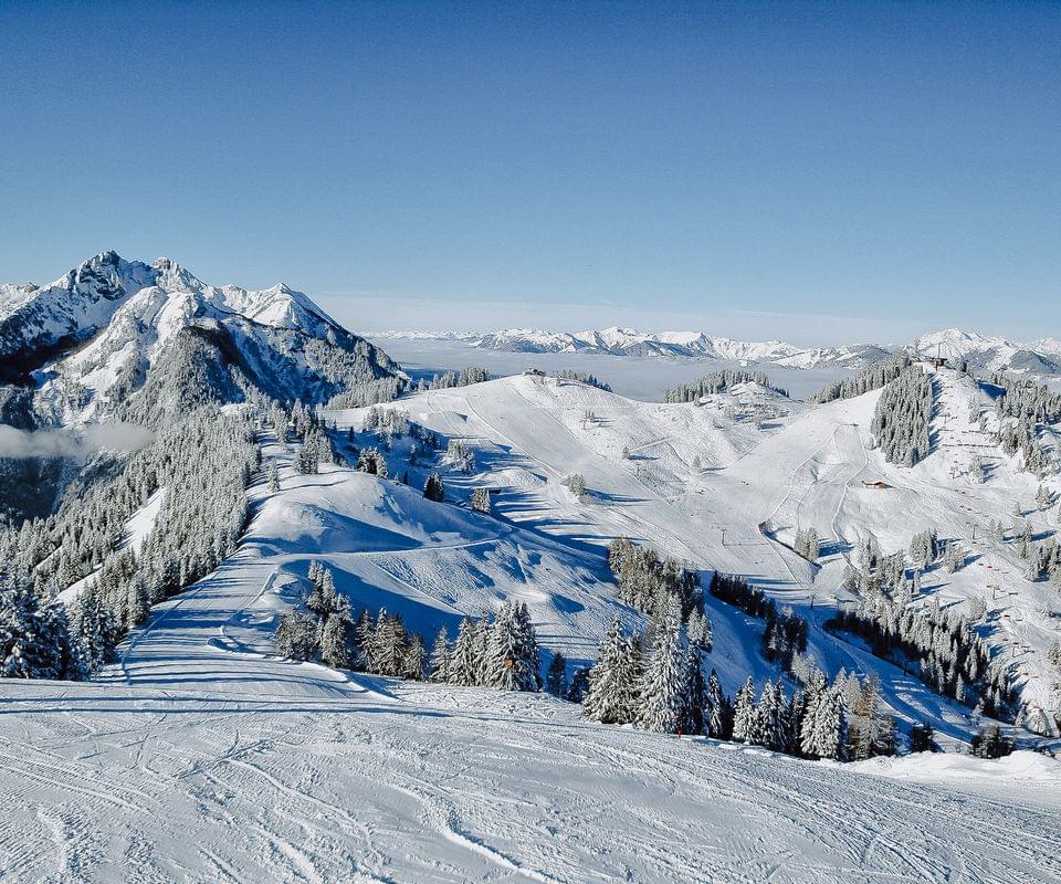 Schneesicherheit im Skigebiet Snow Space Salzburg