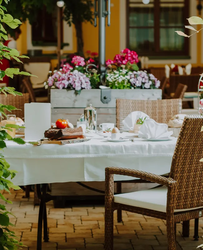 Restaurant mit Gastgarten in St. Johann inm Pongau